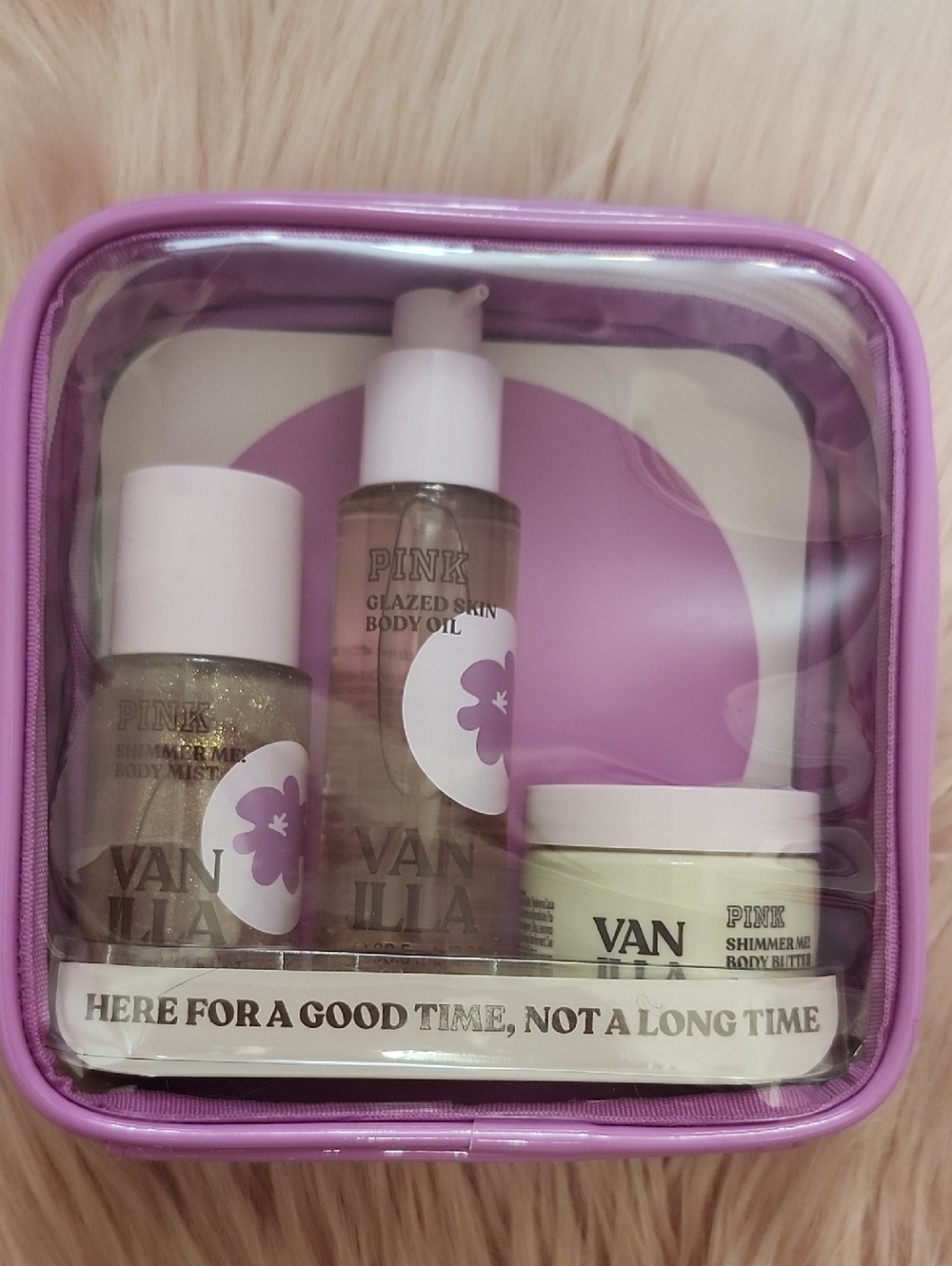 Brand New PINK Victoria's Secret MINI BODY CARE TRAVEL GIFT SET
